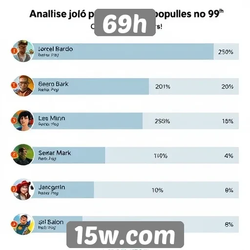 Análise de jogos populares no 69h